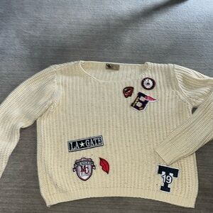 LF Katsumi patchwork sweater. Barely worn
